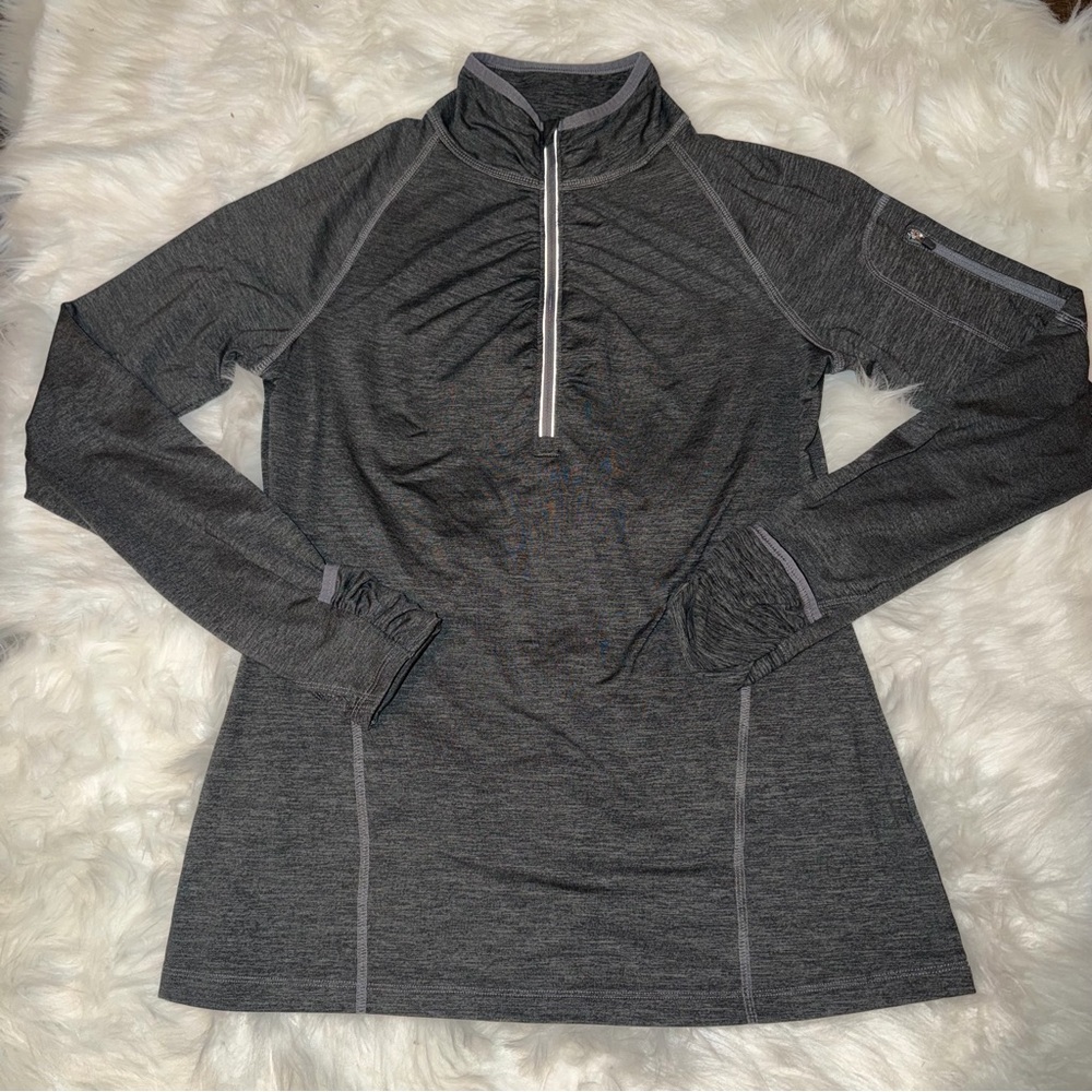 Kirkland Signature Gray Quarter Zip